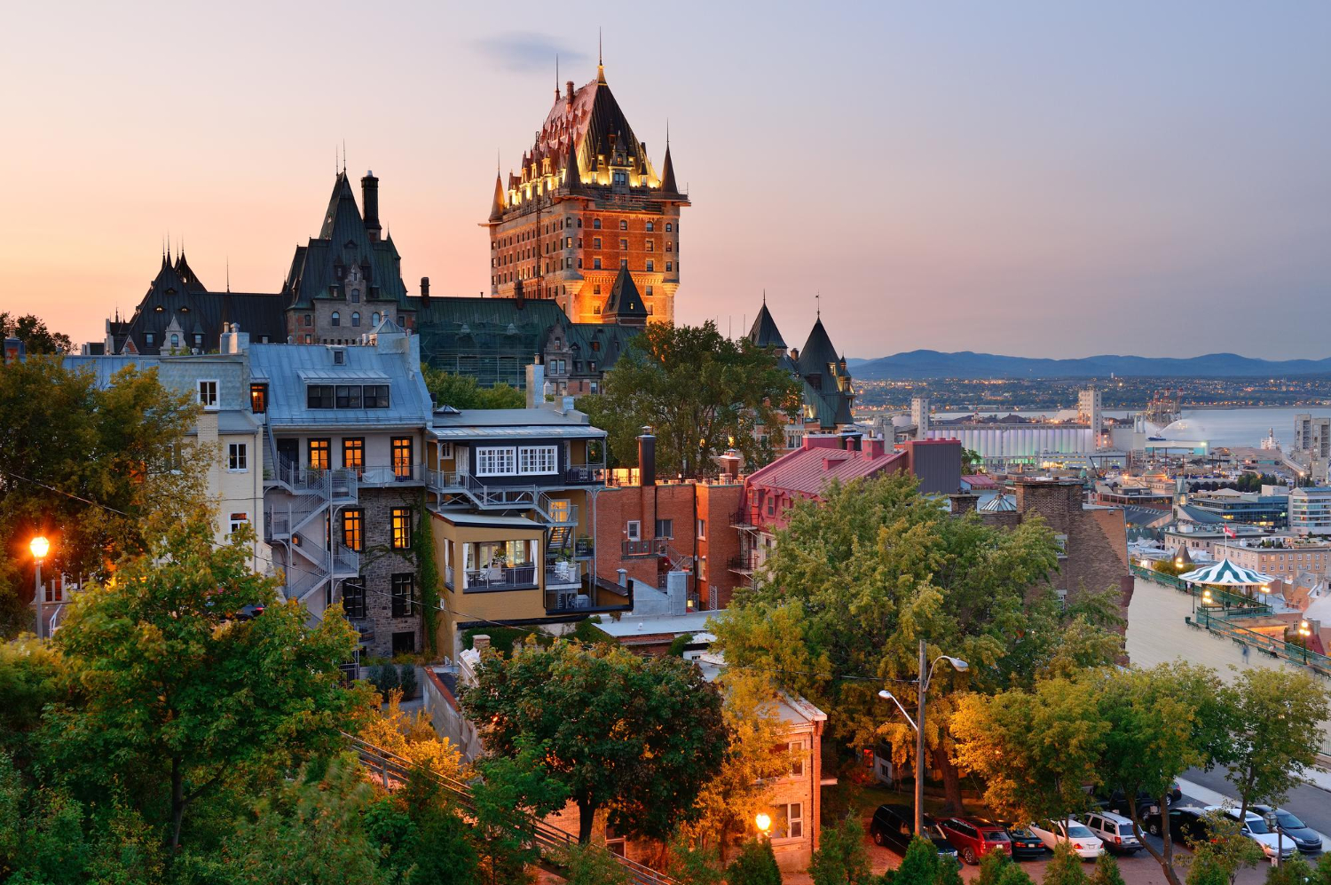 Website Development Quebec City 1 Quebec City skyline - Quantro Digital website development