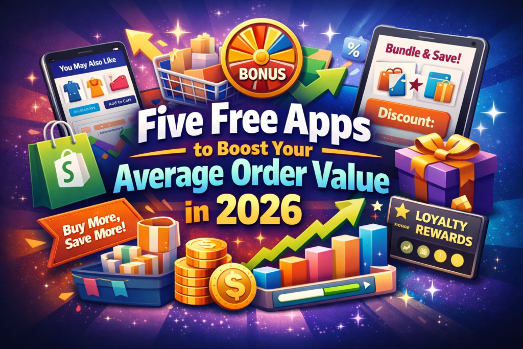 5 Free Apps to Boost Your Average Order Value in 2026