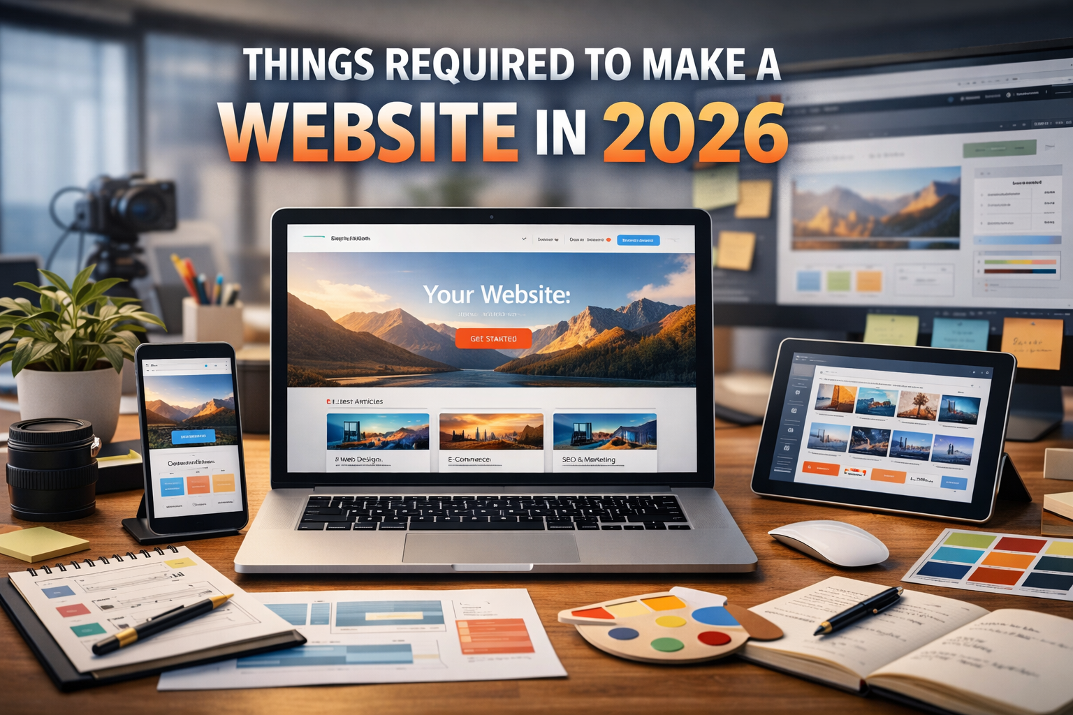 Things Required to Make a Website in 2026
