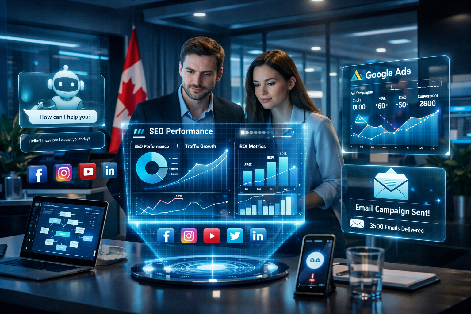 digital marketing with AI
